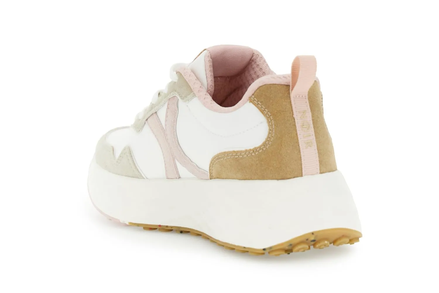 CafèNoir Sneakers Donna Tessuto e Pelle Glitter 37 EU