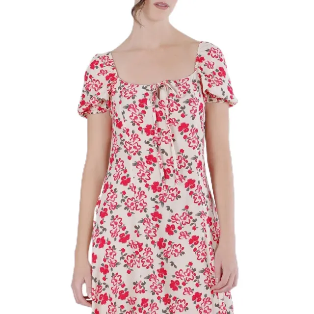 CafèNoir Abito Stampato Donna Fiore Multirosso smock