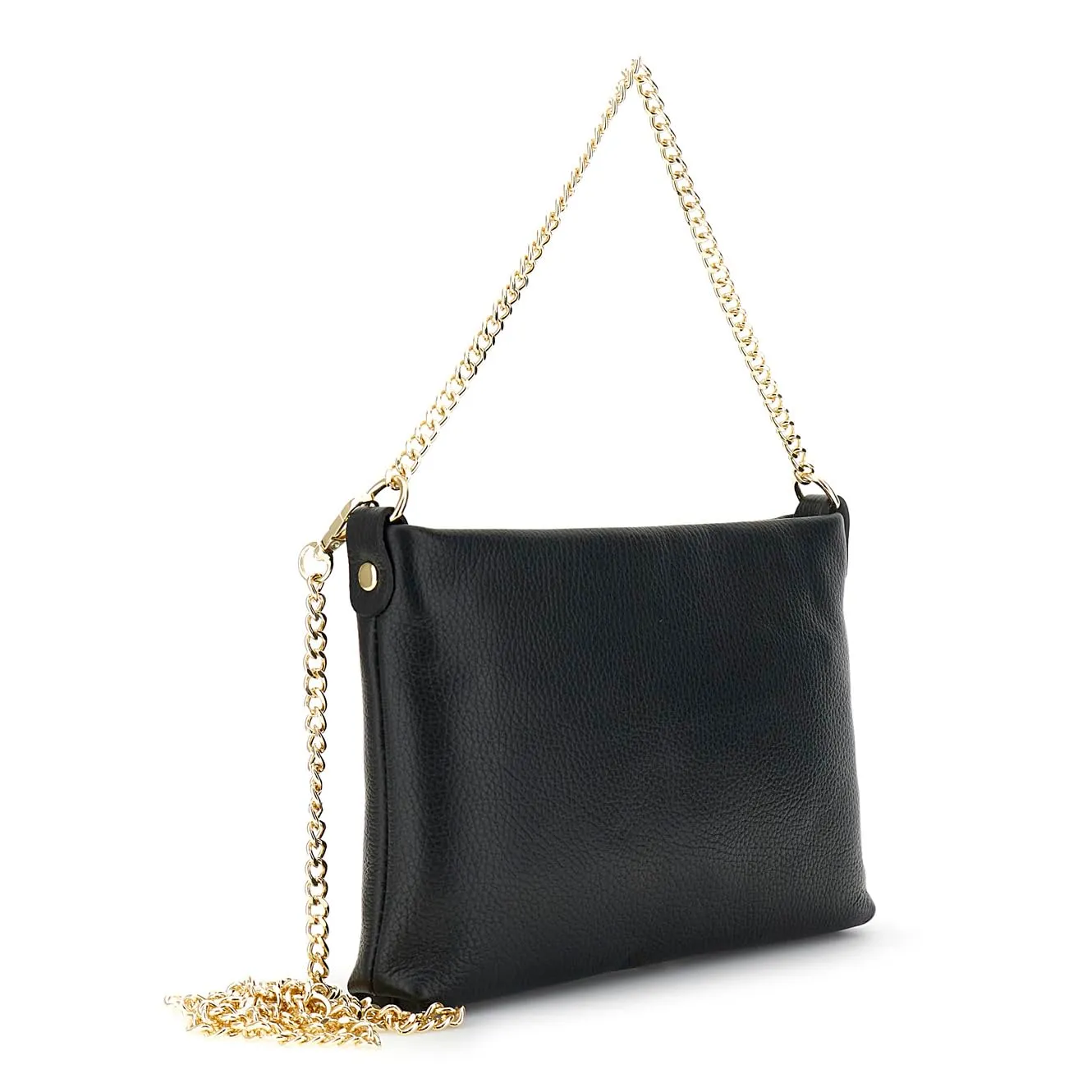 CafèNoir Pochette Donna in Pelle Dollaro con Catena