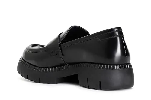CafèNoir Mocassino Donna Pelle Nera 39 EU Tacco