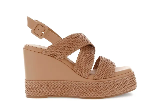CafèNoir Sandali Zeppa Intrecciata Donna 36 EU