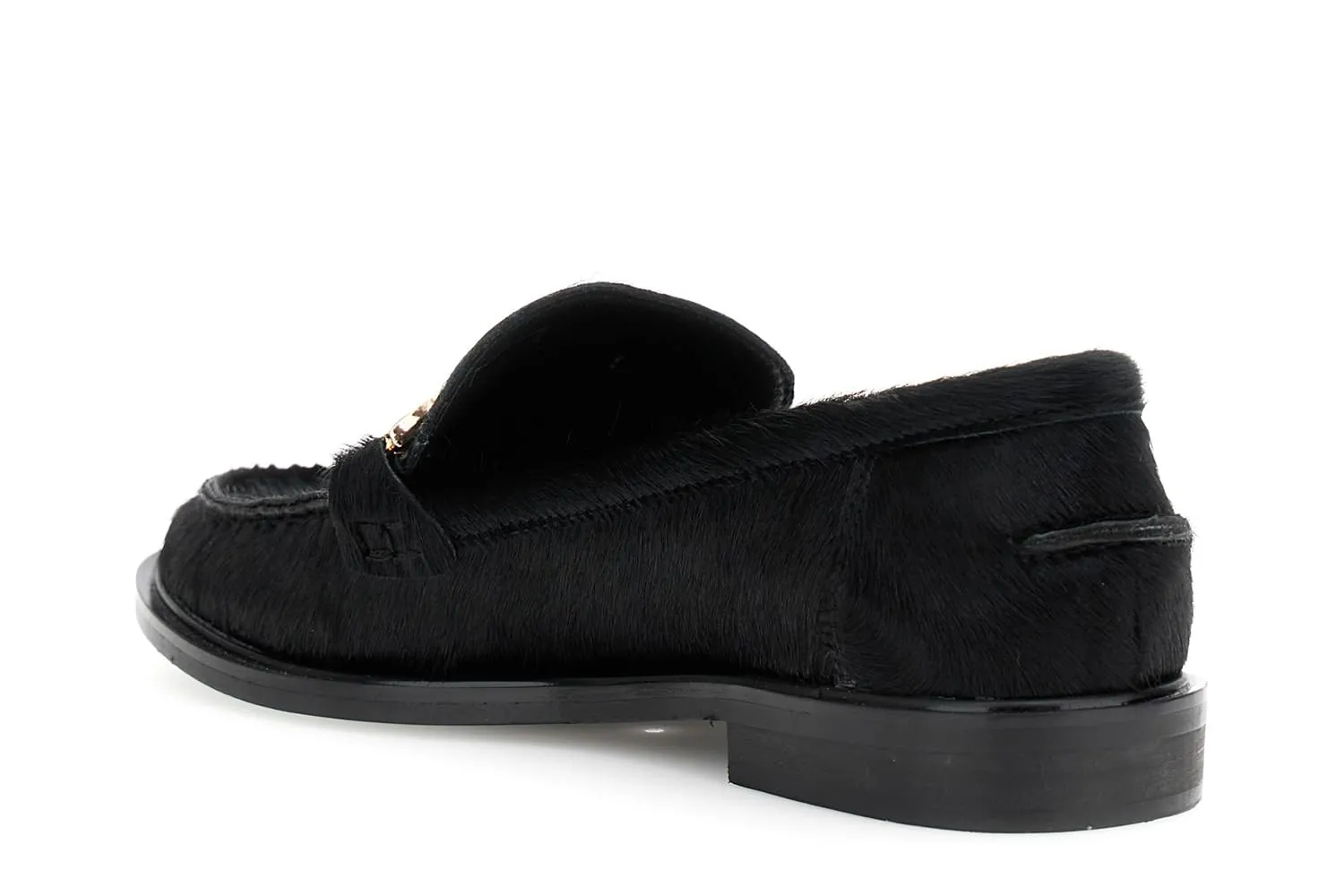 CafèNoir Mocassini Morsetto Pelle Cavallino Nero