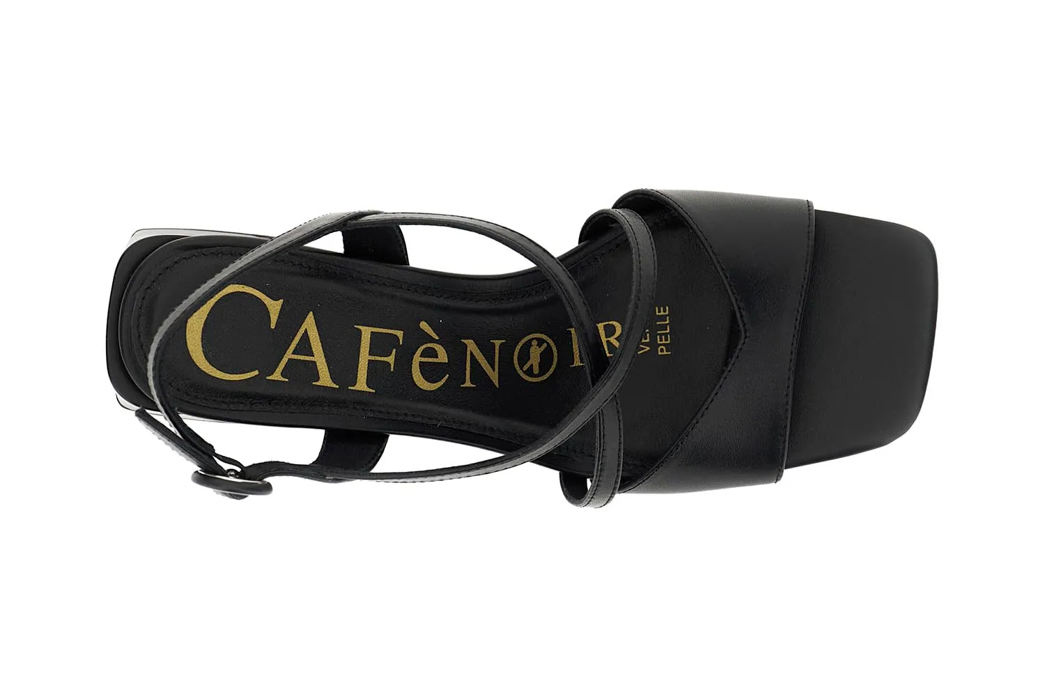 CafèNoir Sandali Nappa Cinturino Incrociato Donna 38 EU
