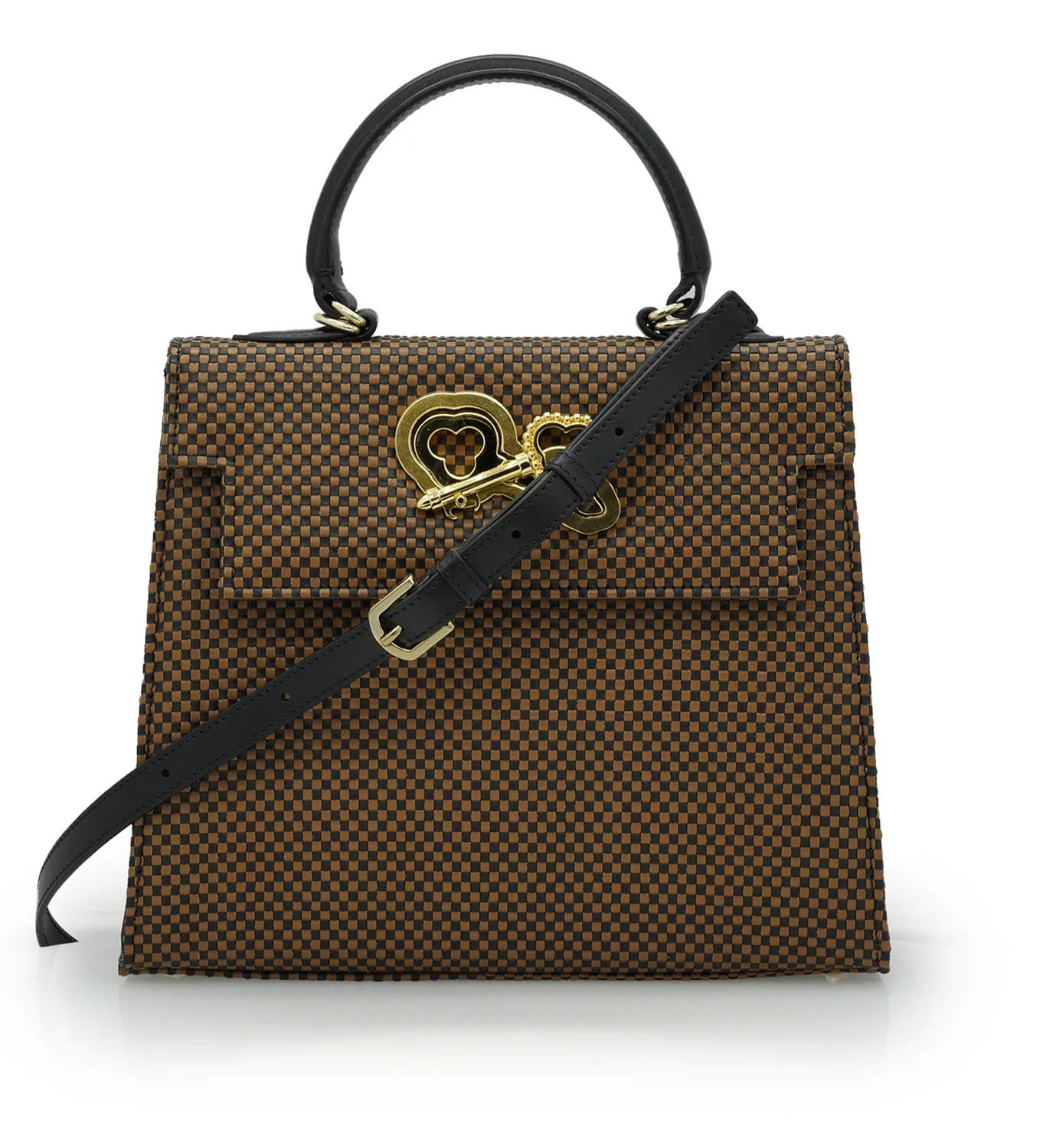 Cardinal Milano Lady Cardinal Black borsa pelle nera