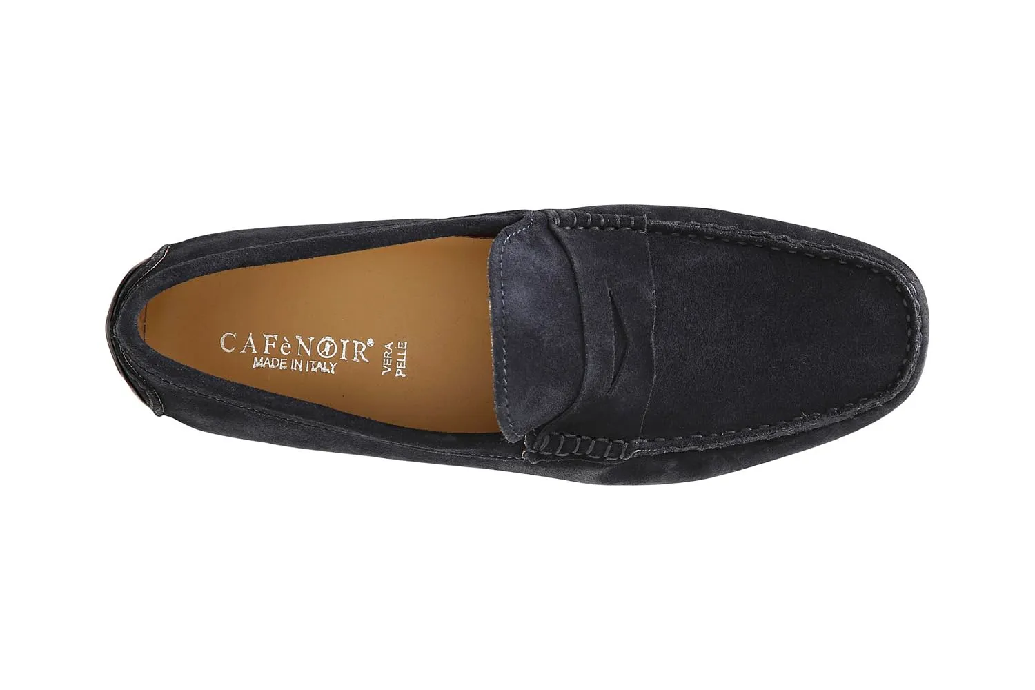 CafèNoir Mocassini Uomo in Camoscio con Vaschetta