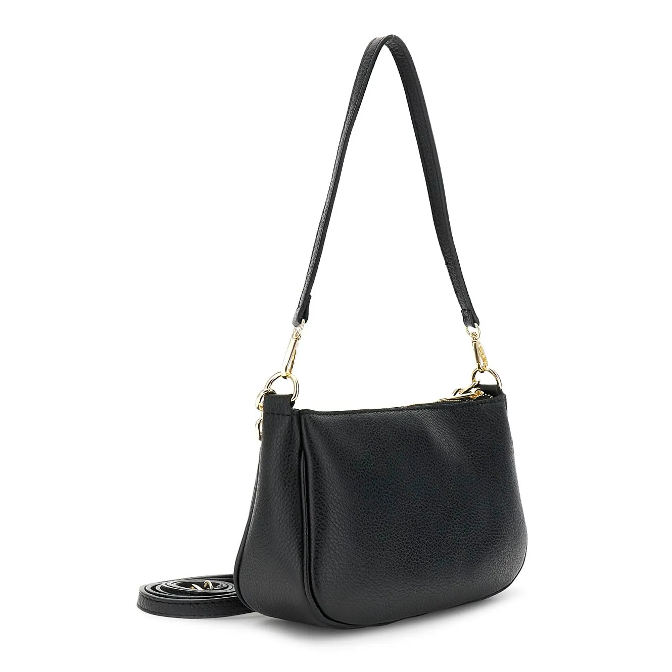 CafèNoir Borsa Tracolla Pelle Catena Dorata Donna
