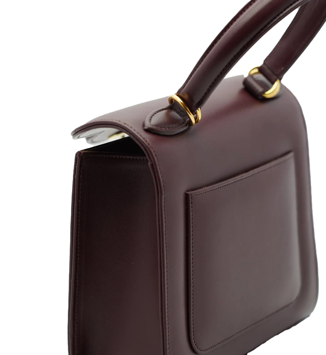 Cardinal Milano First Lady Small borsa bordeaux vitello liscio