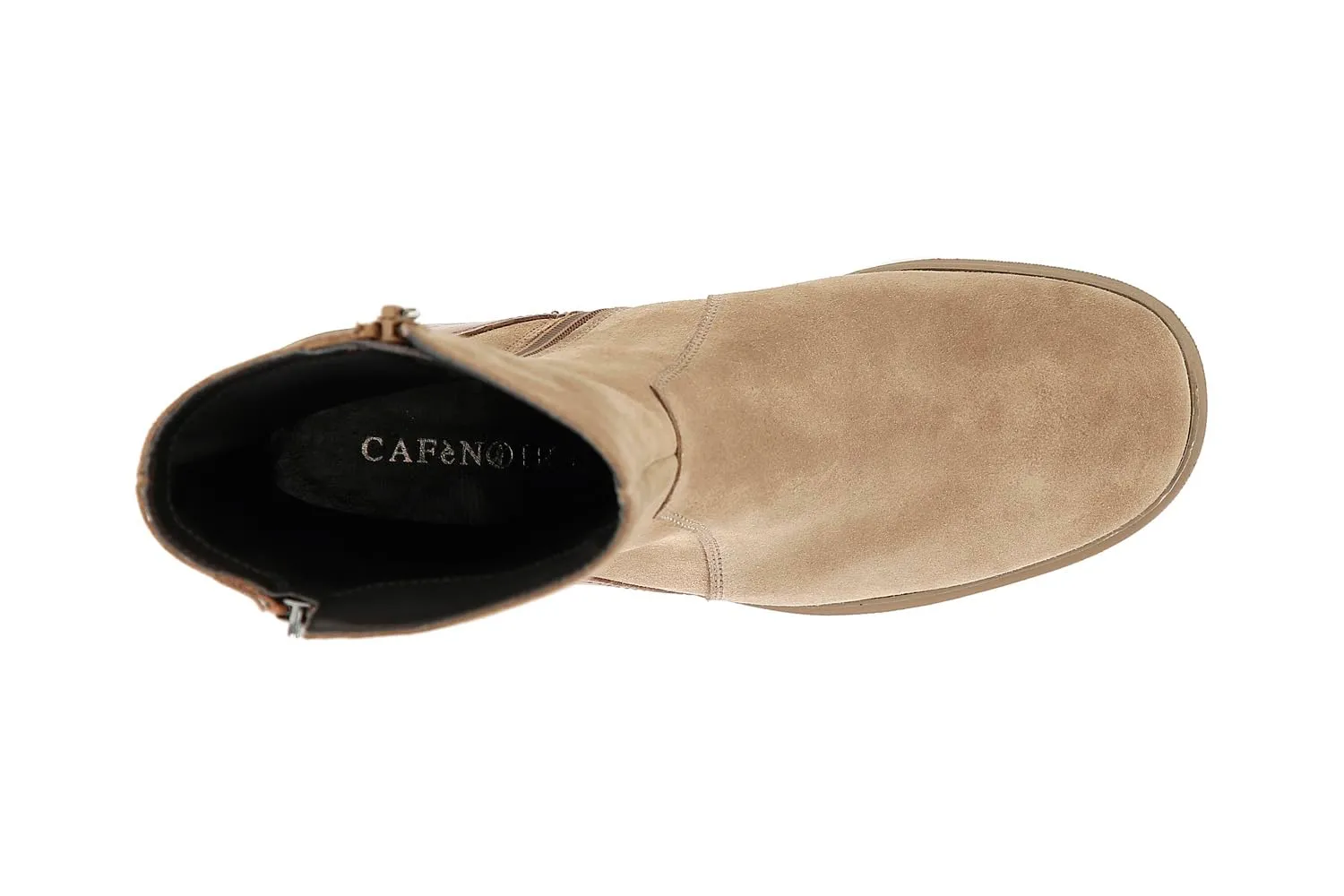 CafèNoir HB6102 Tronchetto tabacco nabuk zeppa 40