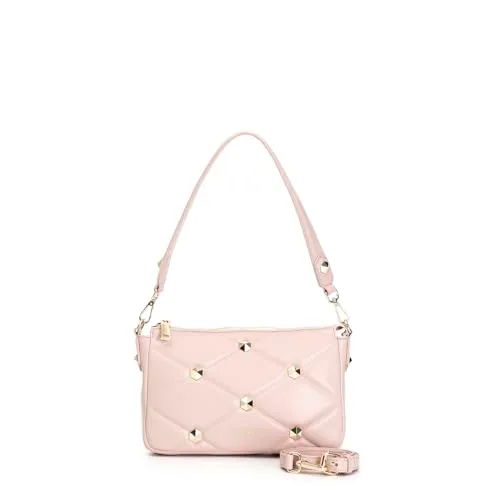 CafèNoir Pochette Borchie Esagonali pochette nude tracolla