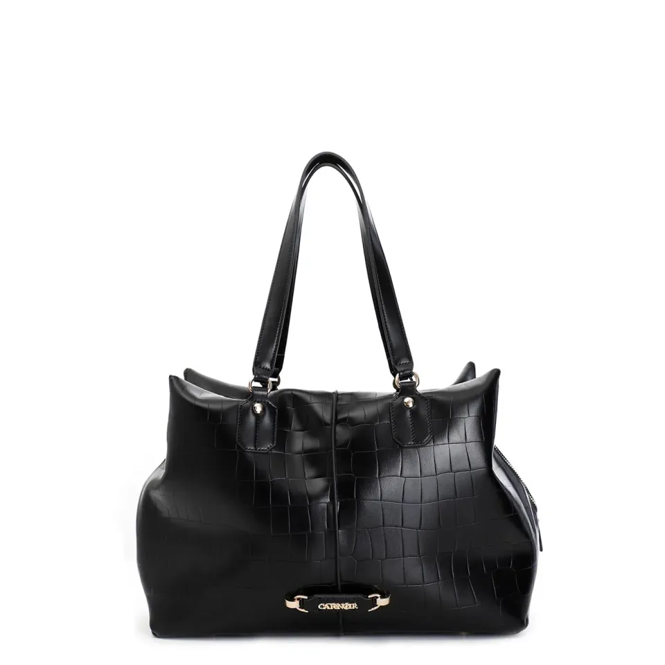 CafèNoir WE0708 Shopping Pattina Nero Sintetico