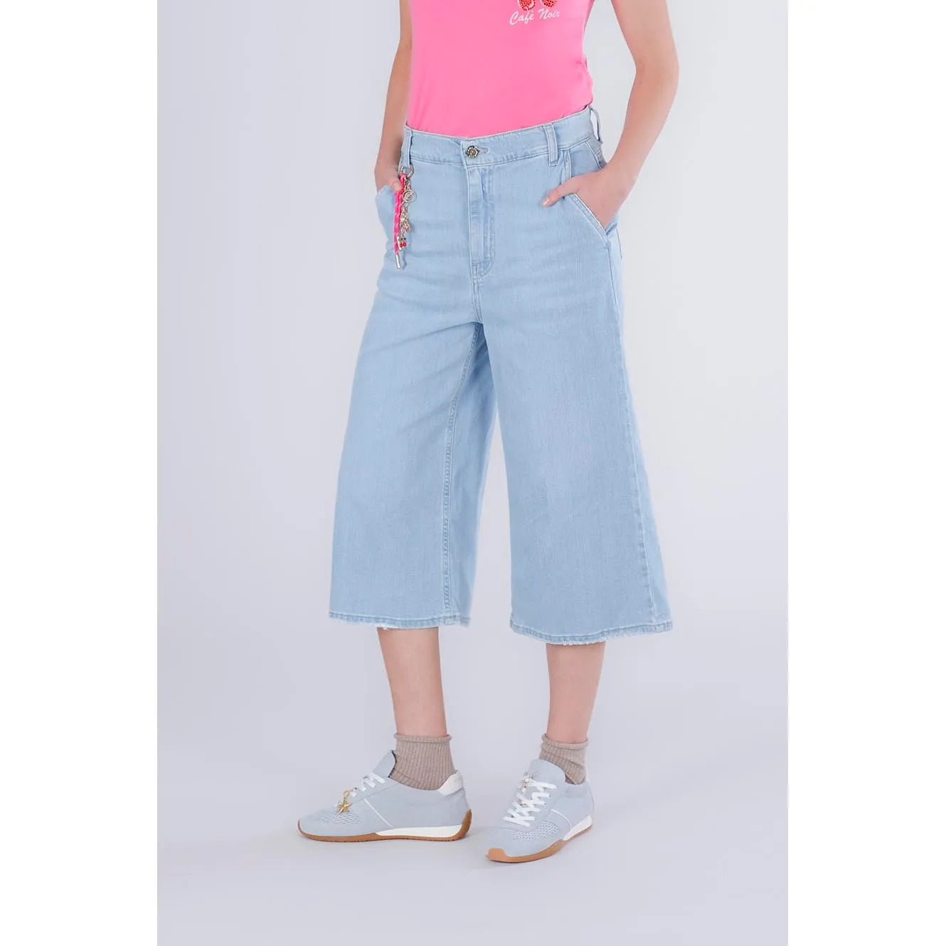 CafèNoir Jeans Jorts Denim Sky Ciondolo