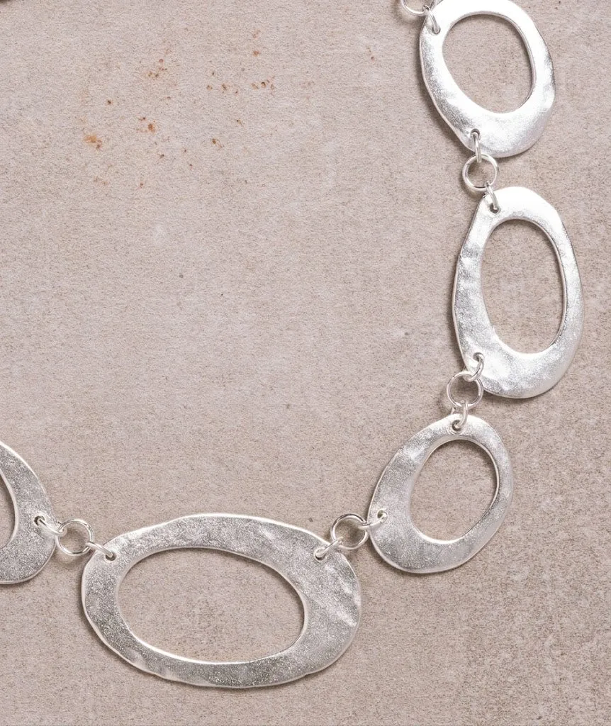Figus Zen corta Silver collana girocollo argento