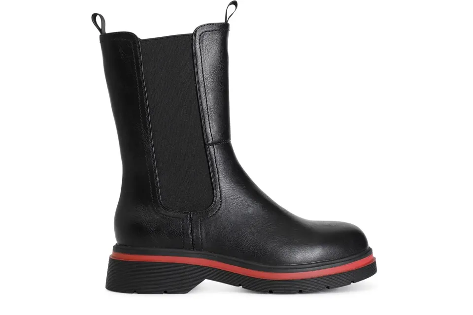 CafèNoir C1XH9012 Stivaletto Donna Similpelle Nero Elastico