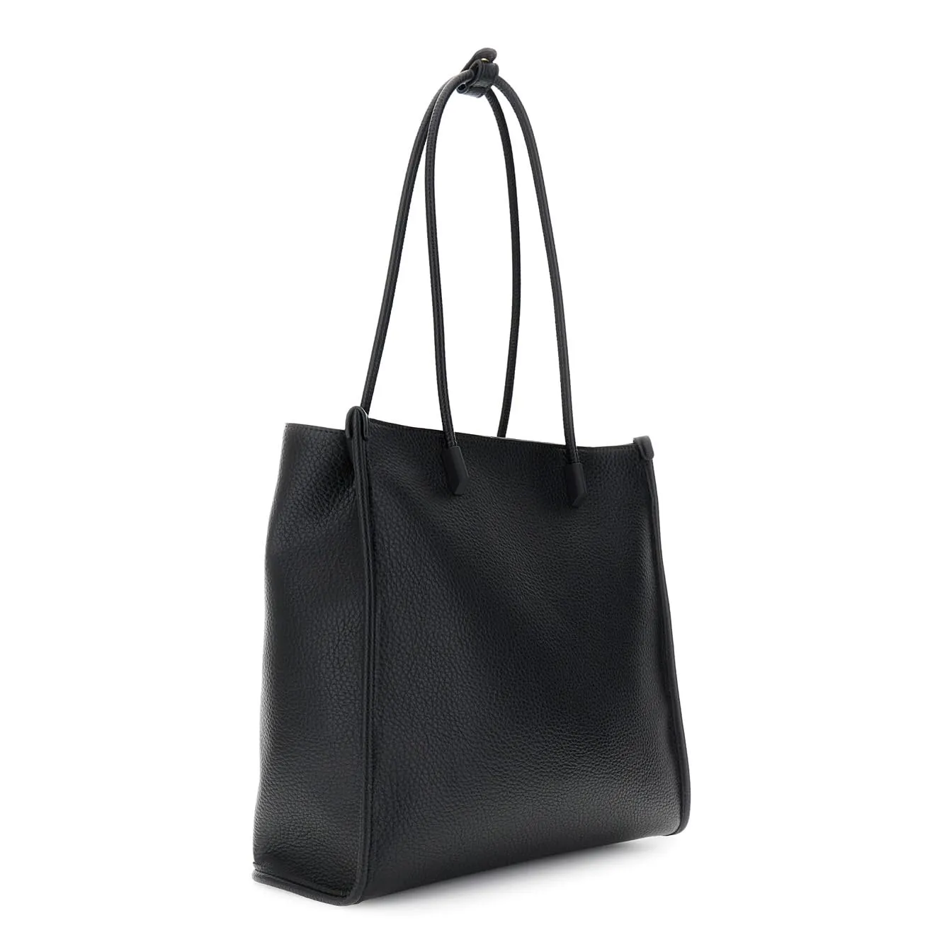 CafèNoir Tote Nera Effetto Pelle Manici Tubolari