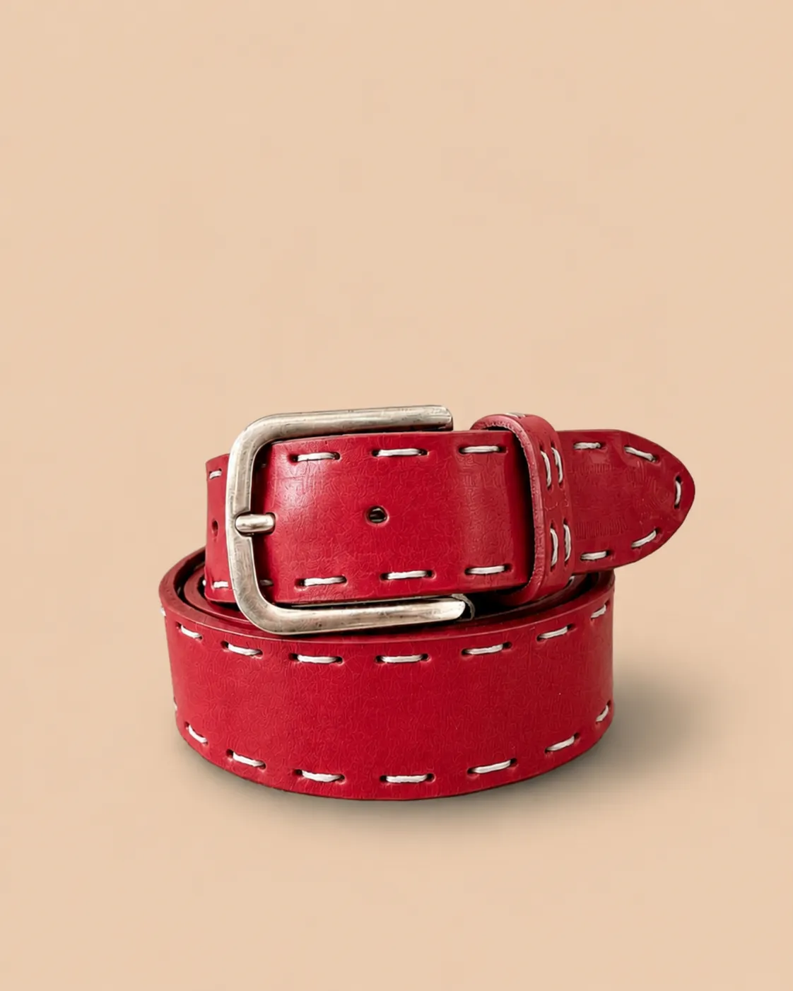Figus cintura uomo classica marrone cuoio 95-110