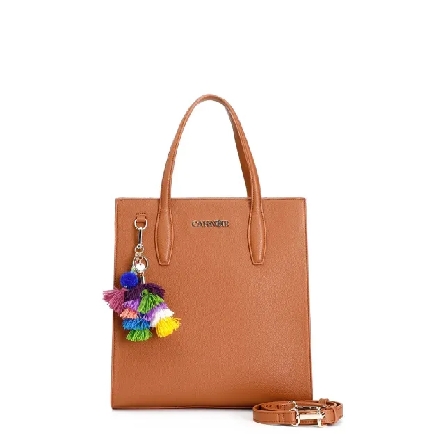 CafèNoir C3JV0068 Borsa Tote Marrone Pendaglio