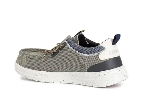 CafèNoir Scarpe da Barca Uomo in Canvas Navy