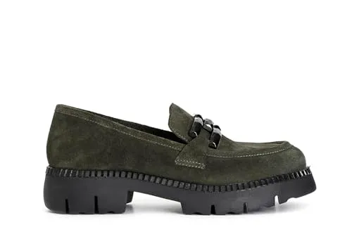 CafèNoir Mocassino Donna Camoscio Morsetto Testa Moro