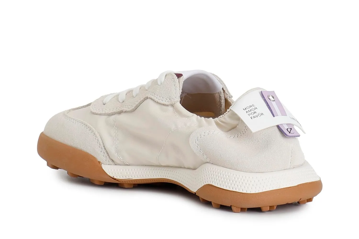 CafèNoir Sneakers Donna Nylon Fuxia Strass Leggere