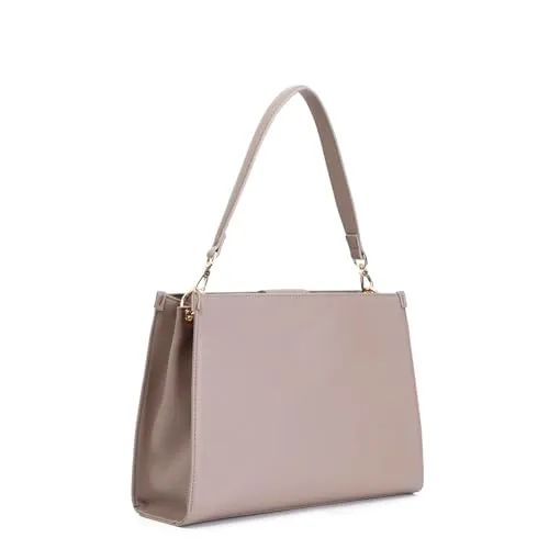 CafèNoir Sacca Borchie Sfaccettate sacca donna beige