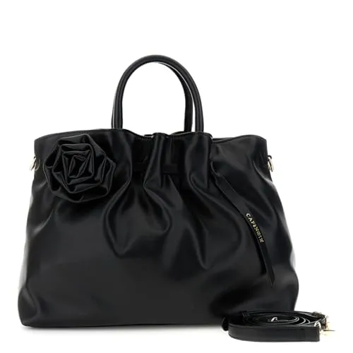 CafèNoir Borsa Grande Morbida Pieghe Nappa Tinta