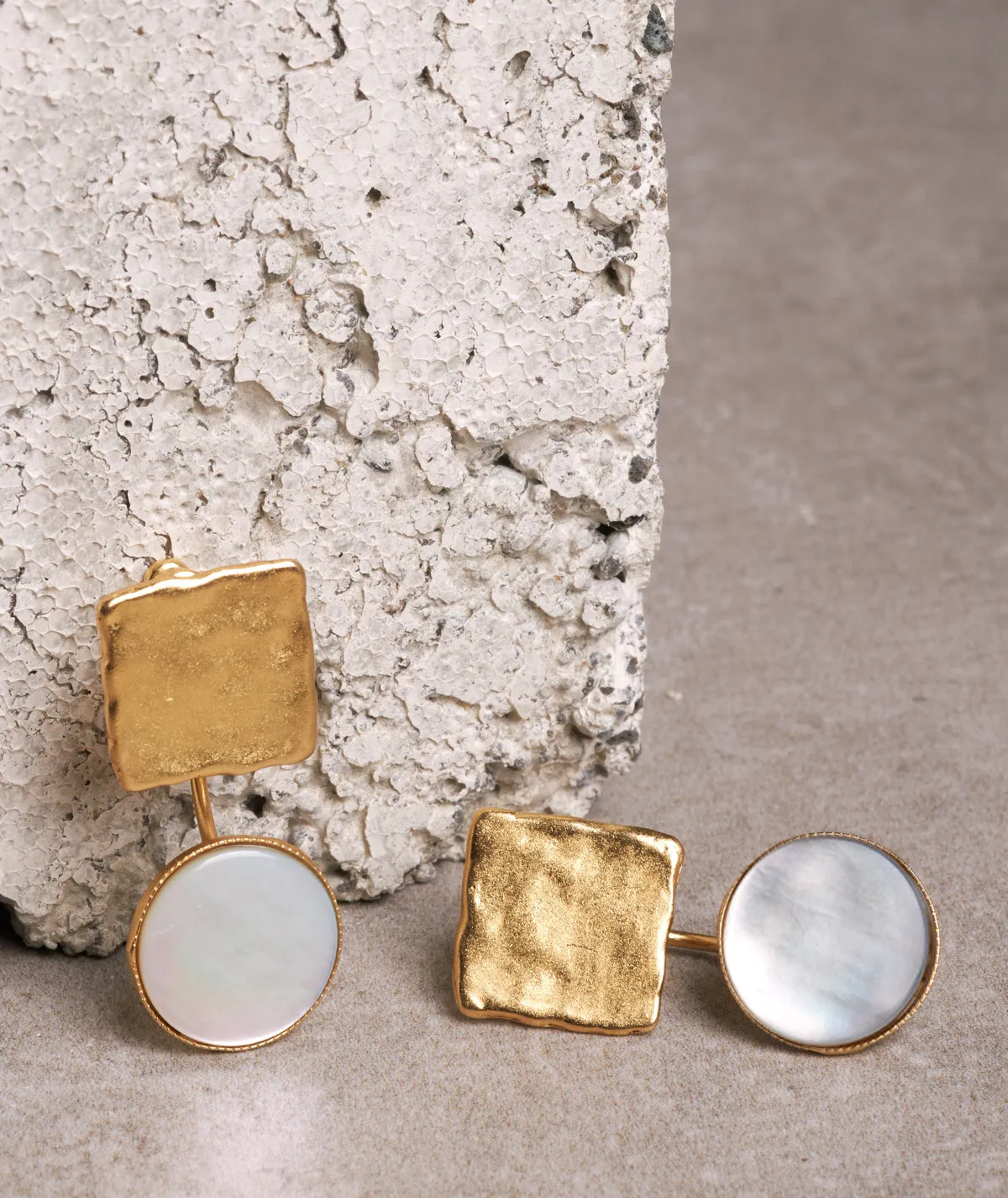 Figus Miami Madreperla Gold orecchini oro madreperla