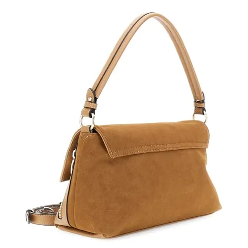CafèNoir Sacca Morbida Pattina Borsa Cuoio Suede