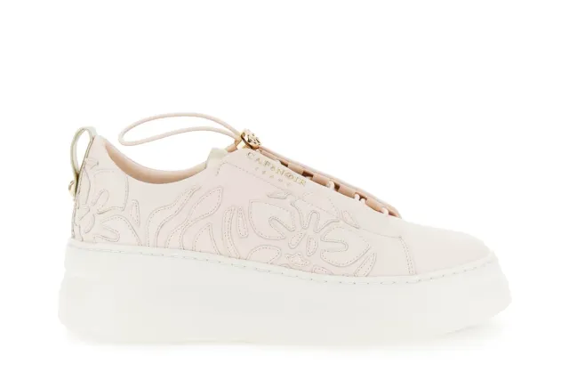 CafèNoir Sneakers Nylon Fiore sneakers fucsia platform