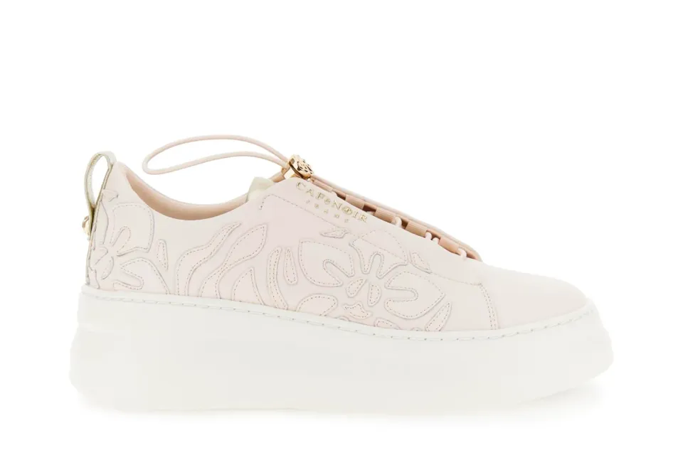 CafèNoir Sneakers Nylon Fiore sneakers fucsia platform