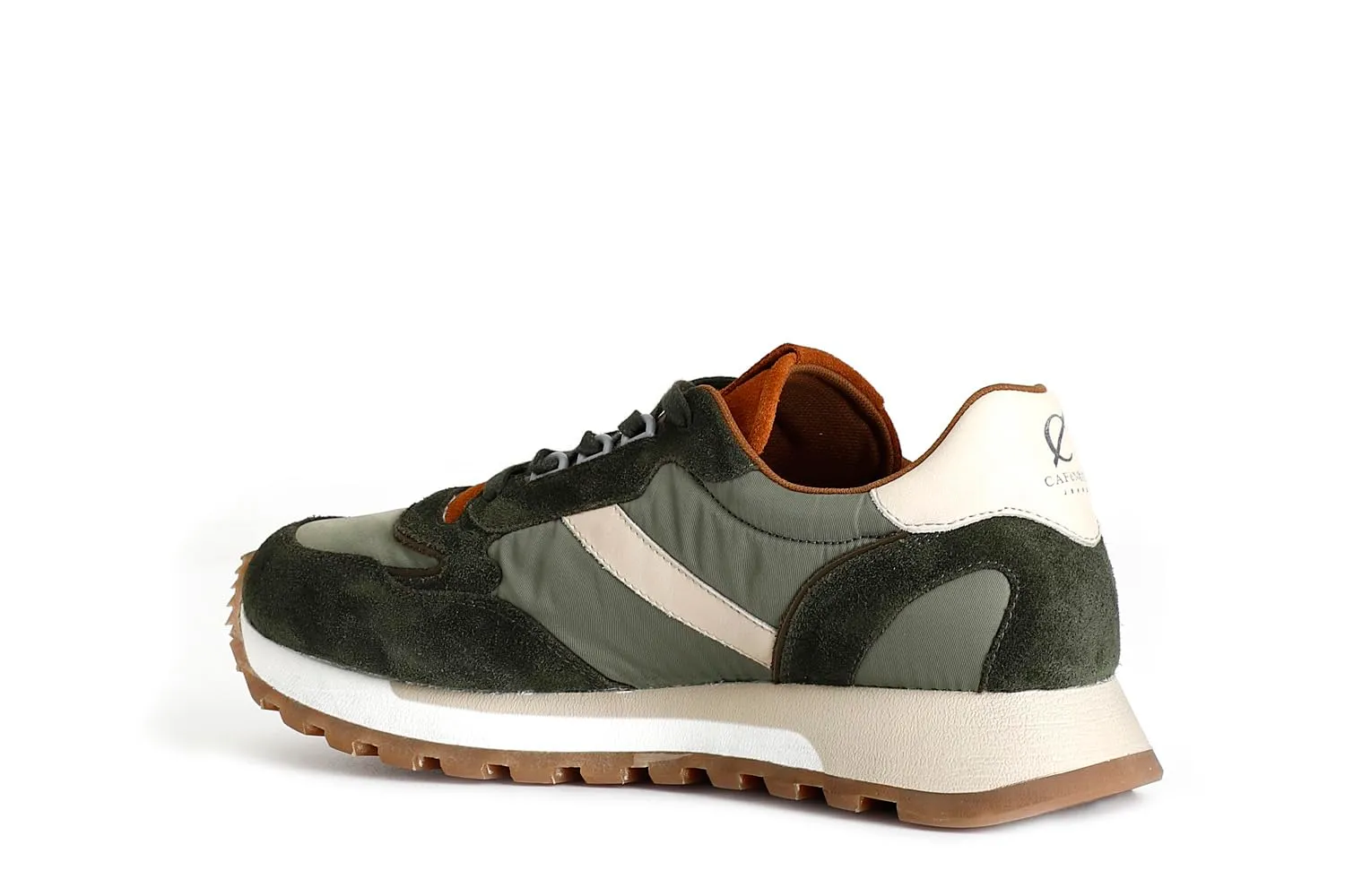 CafèNoir Sneakers Pelle Scamosciata Uomo Verdi 39