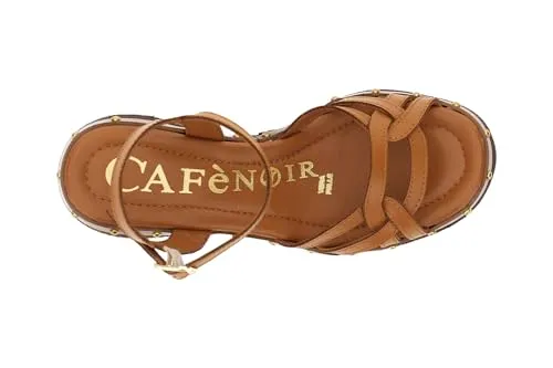 CafèNoir Gilda Sandali Zeppa Donna 36 EU Pelle