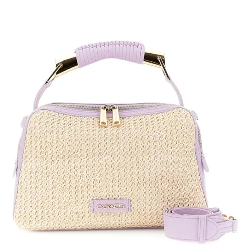 CafèNoir Bauletto Donna in Raffia con Pattina Taglia Unica