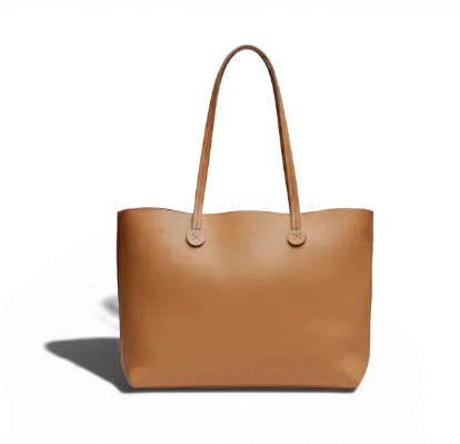 Aigin Milano Borsa Spalla Pelle Miele Pieno Fiore