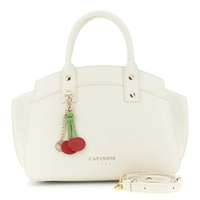 CafèNoir Borsa A Mano Effetto Saffiano Con Charm Donna Taglia Unica