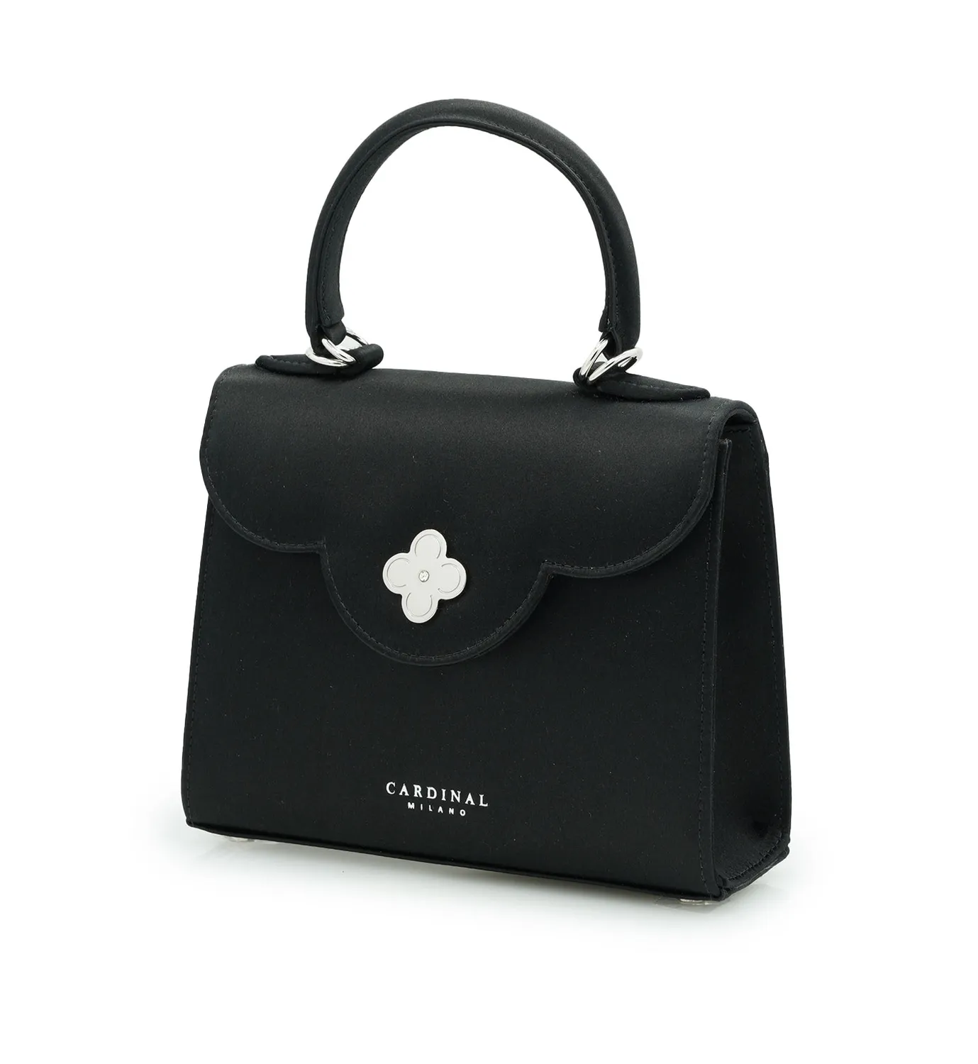 Cardinal Milano First Lady Black borsa seta nera