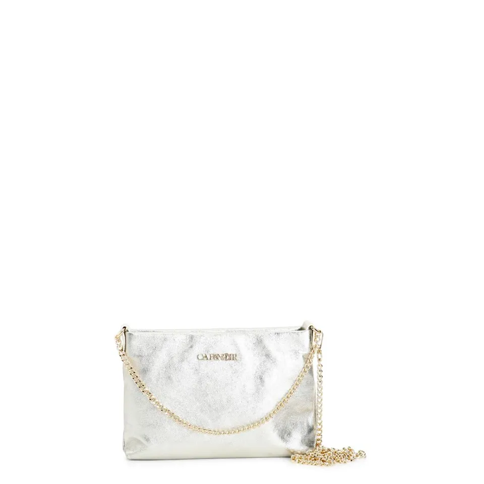 CafèNoir Pochette Laminata Doppia Tracolla Catena