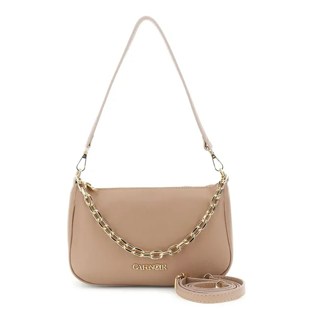 CafèNoir Borsa Tracolla Pelle Catena Dorata Donna