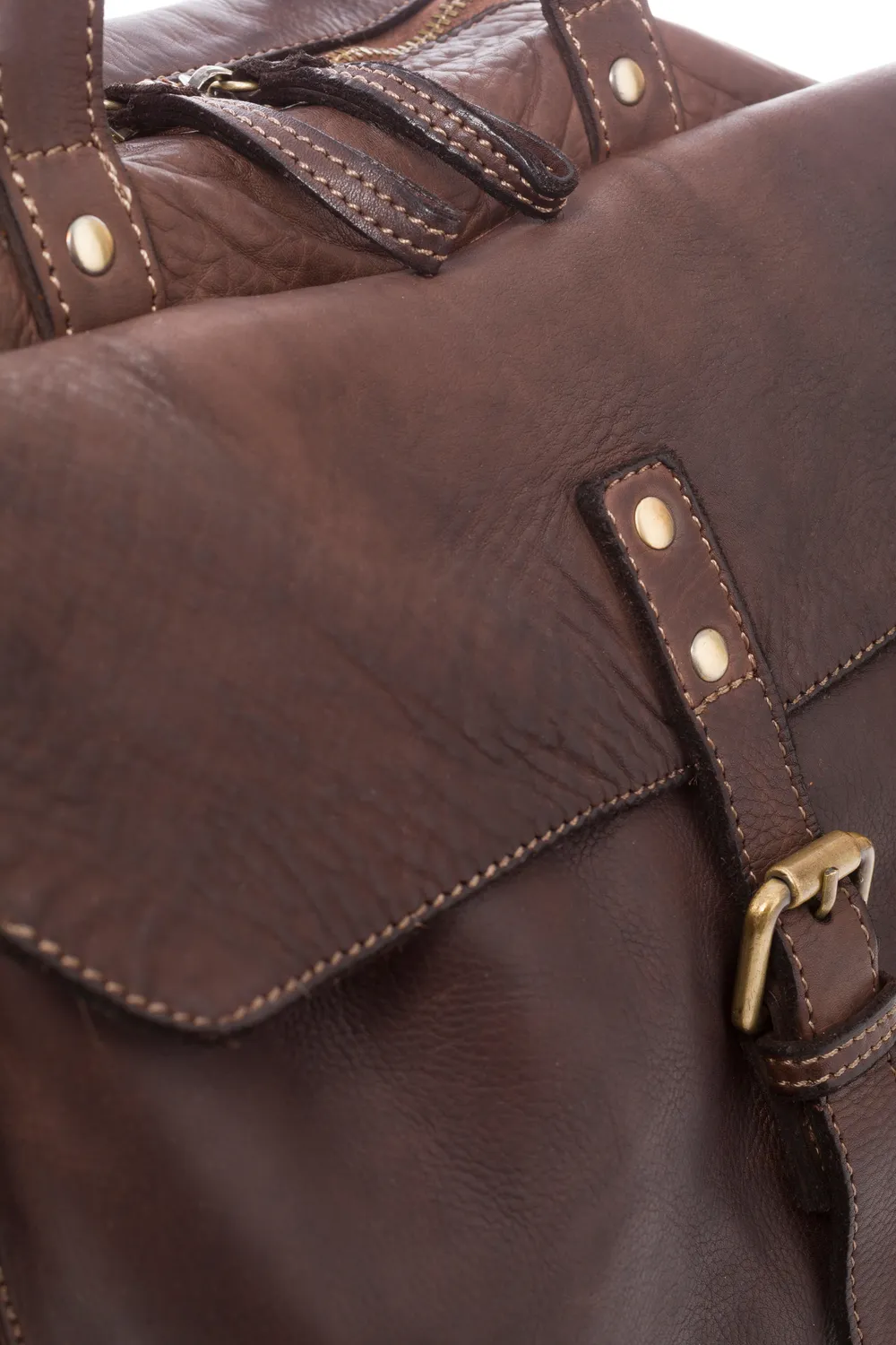 La Via Firenze Butter X035 Dante borsa viaggio pelle weekend