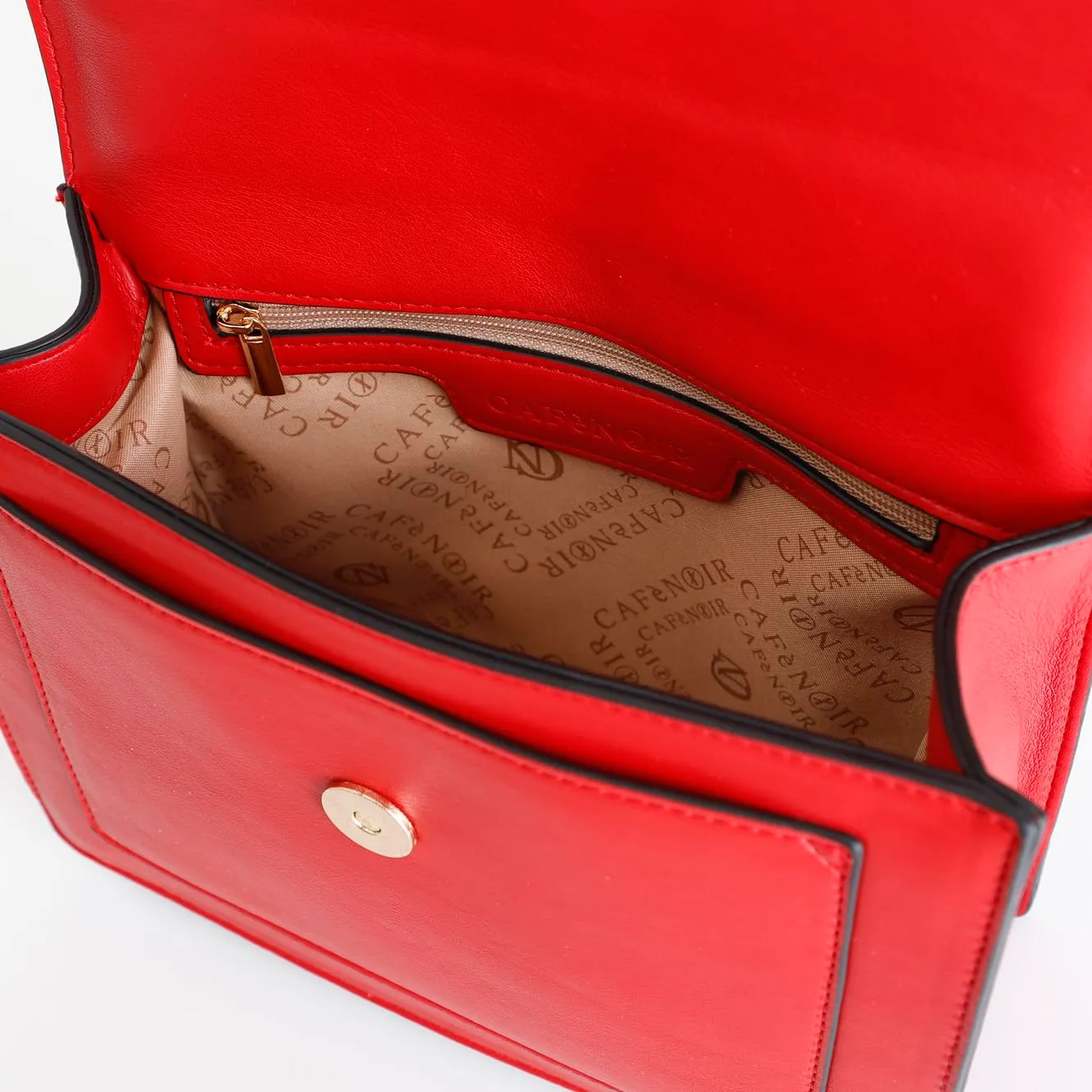 CafèNoir Asimmetrica Borsa a Tracolla Rossa Catena