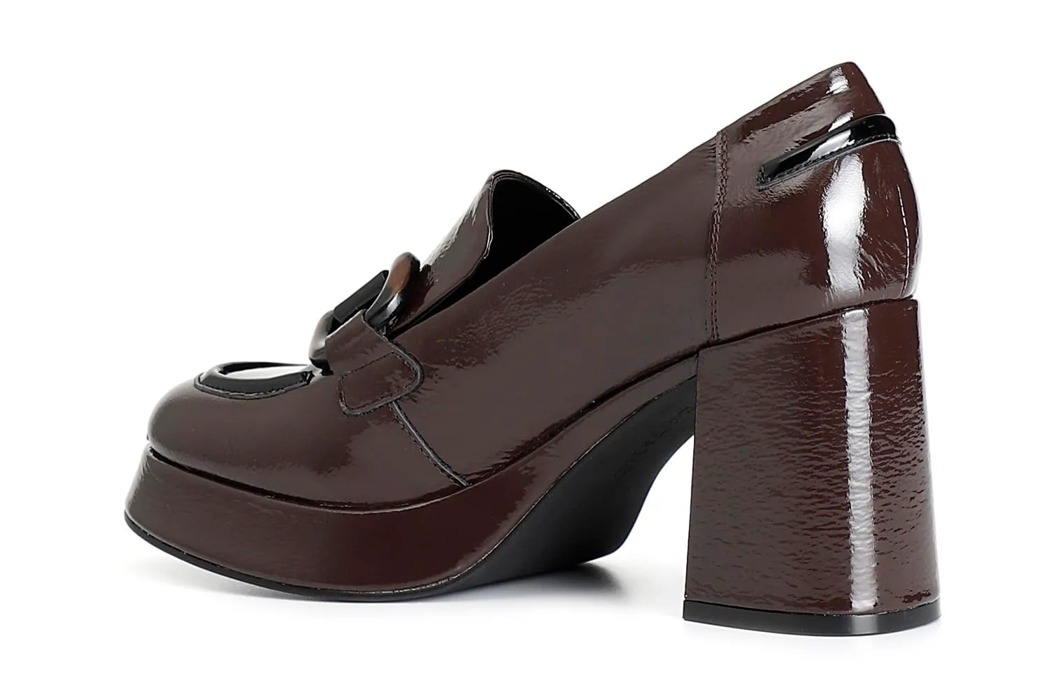 CafèNoir Mocassino Donna Naplak Morsetto Plateau 20 mm