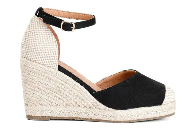 CafèNoir Zeppa Donna in Microfibra Corda Taglia 38