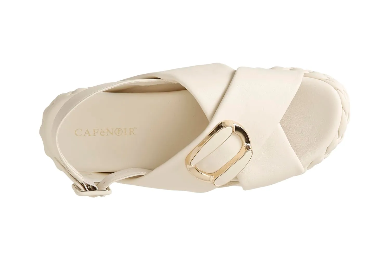 CafèNoir Sandali Incrociati Treccia Donna 39 EU