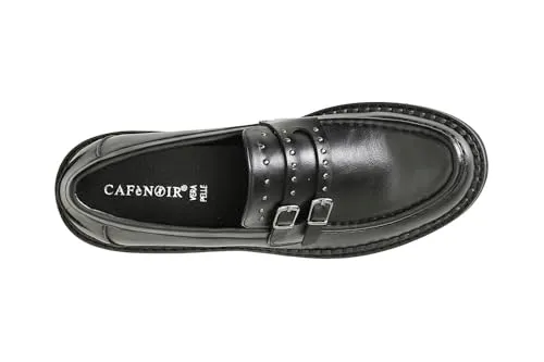 CafèNoir C1EA9001 Mocassino Doppia Fibbia Borchiette