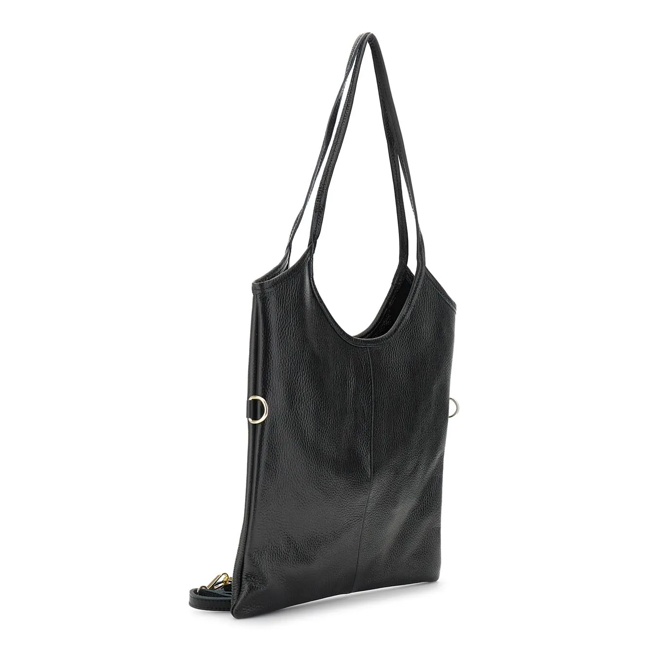 CafèNoir Shoppingbag Pelle Martellata Spalla Donna Unica