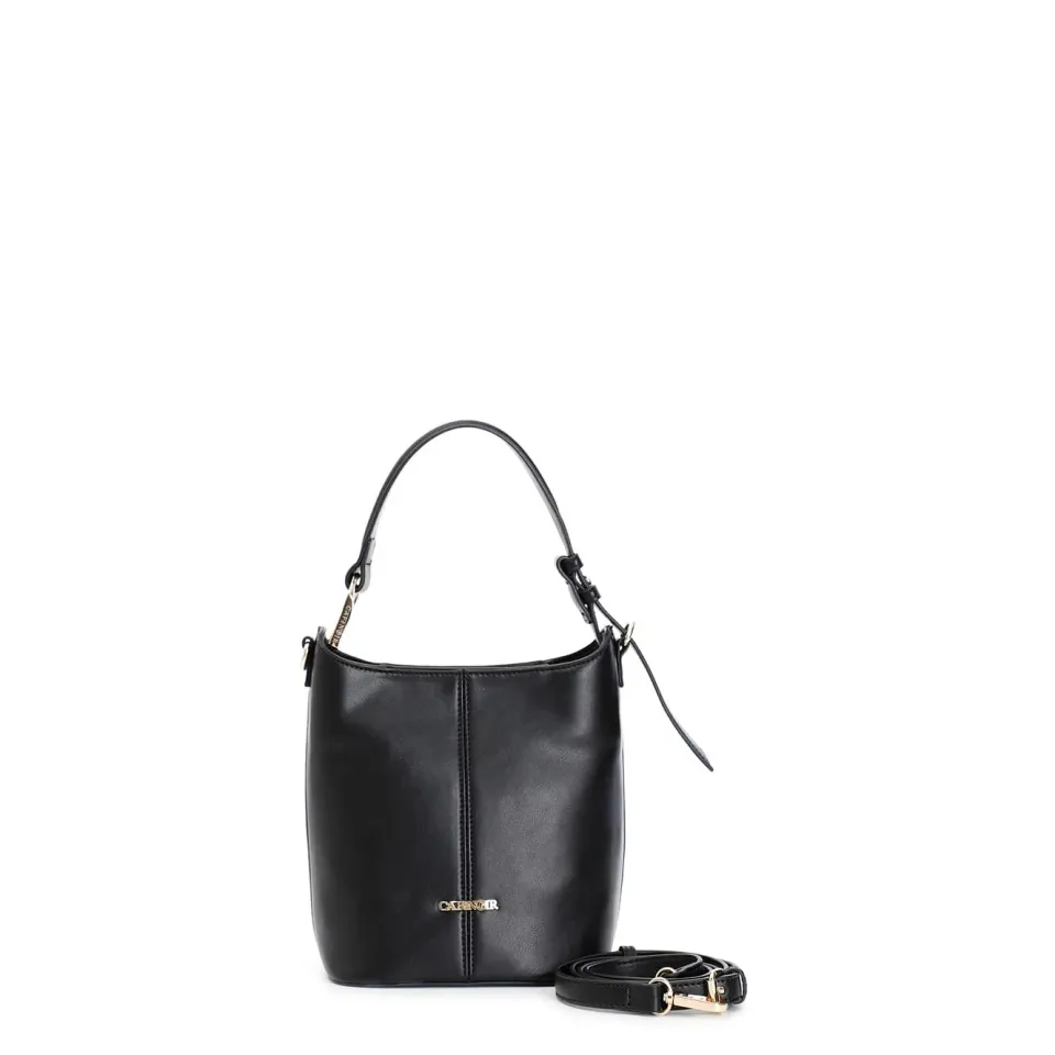 CafèNoir Secchiello Donna Nero Maxi Anello D con Zip