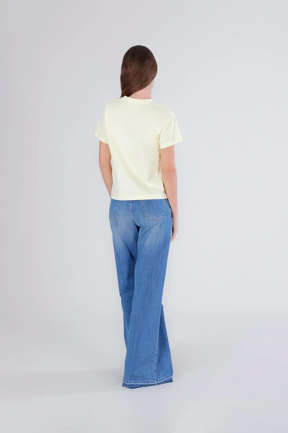 CafèNoir T-Shirt Fiori Pailettes Cotone M