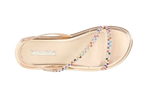 CafèNoir Sandali Asimmetrici Multistrass Donna piatti