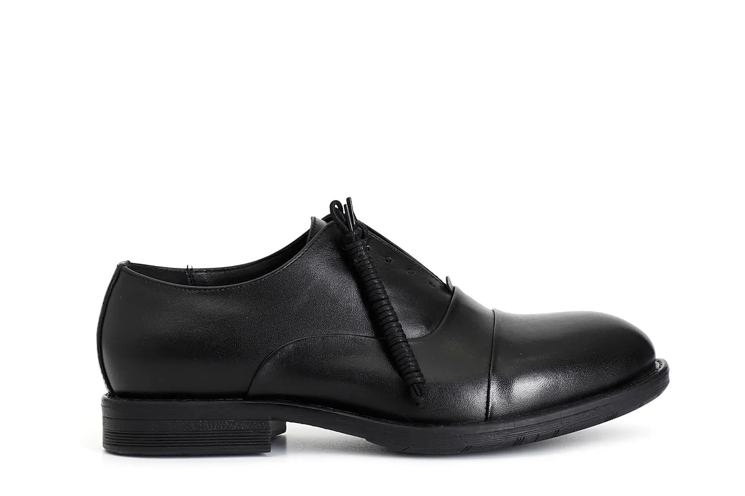 CafèNoir Francesina Uomo Pelle Nero Stringata