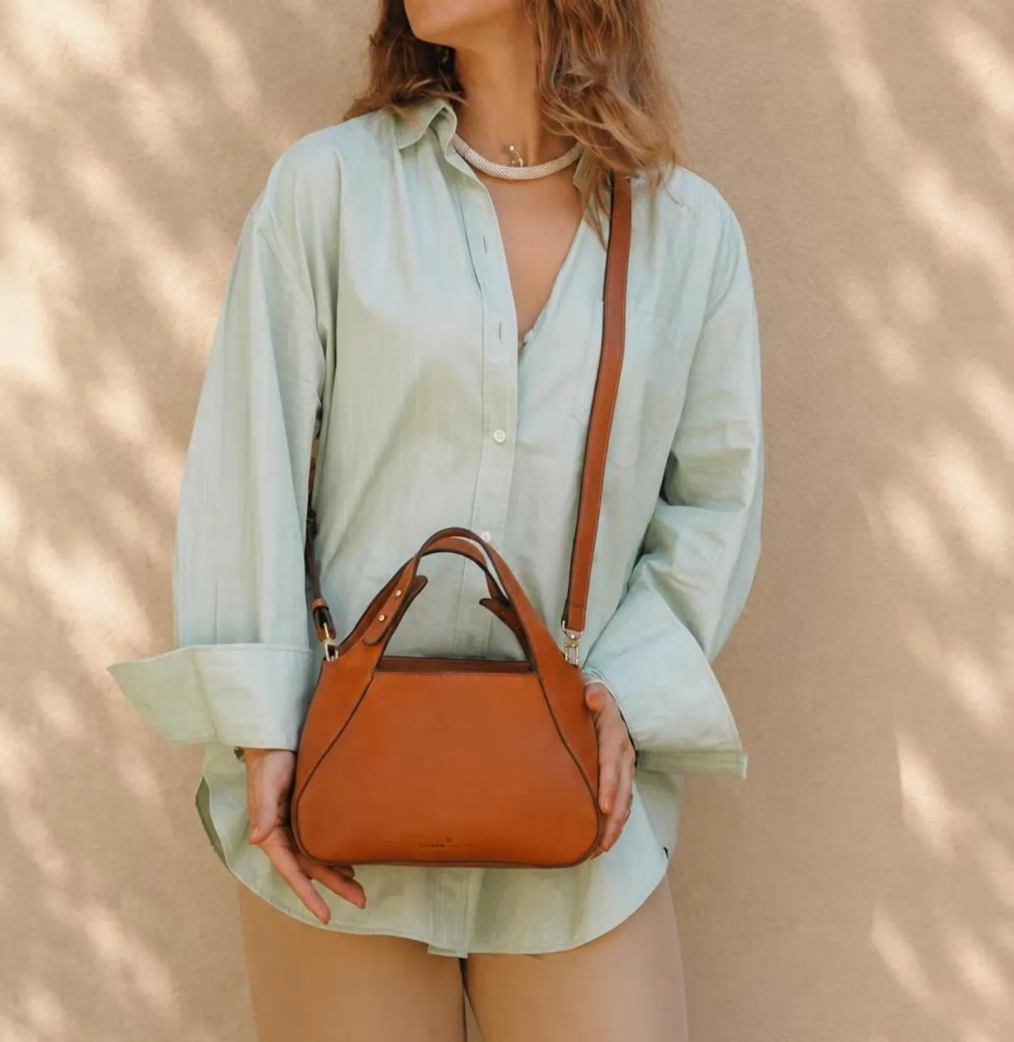 Aigin Milano Leather in Motion borsa pelle piccola