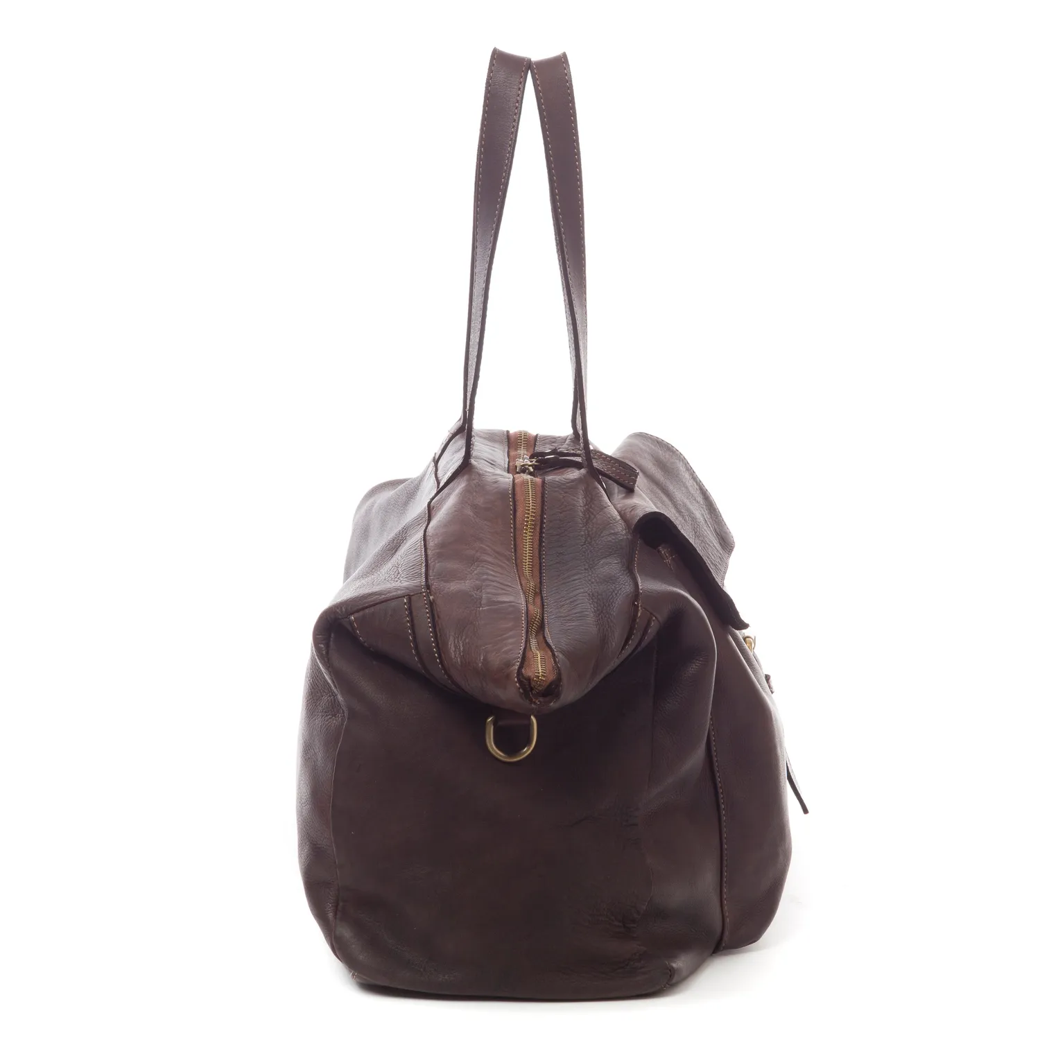La Via Firenze Butter X035 Dante borsa viaggio pelle weekend